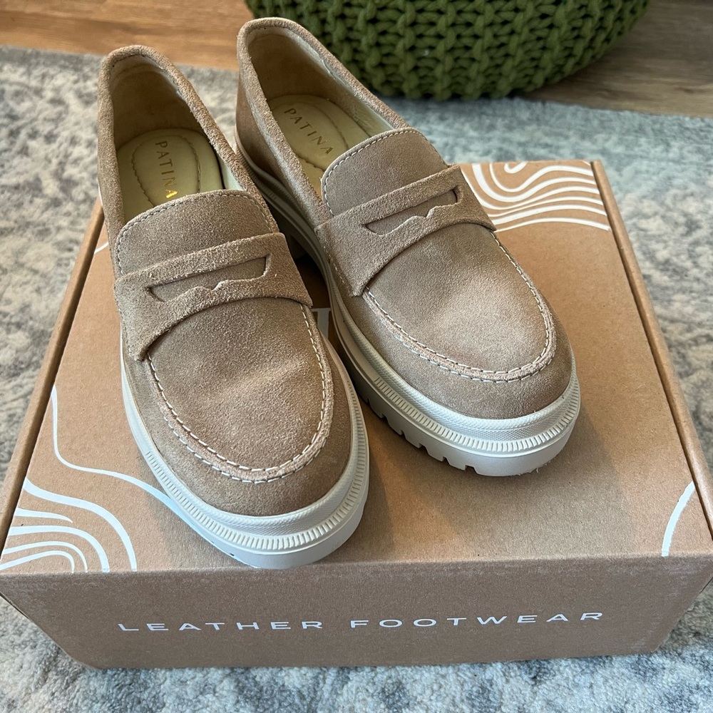 Patina / Portland Leather Co Zoe Chunky Loafer